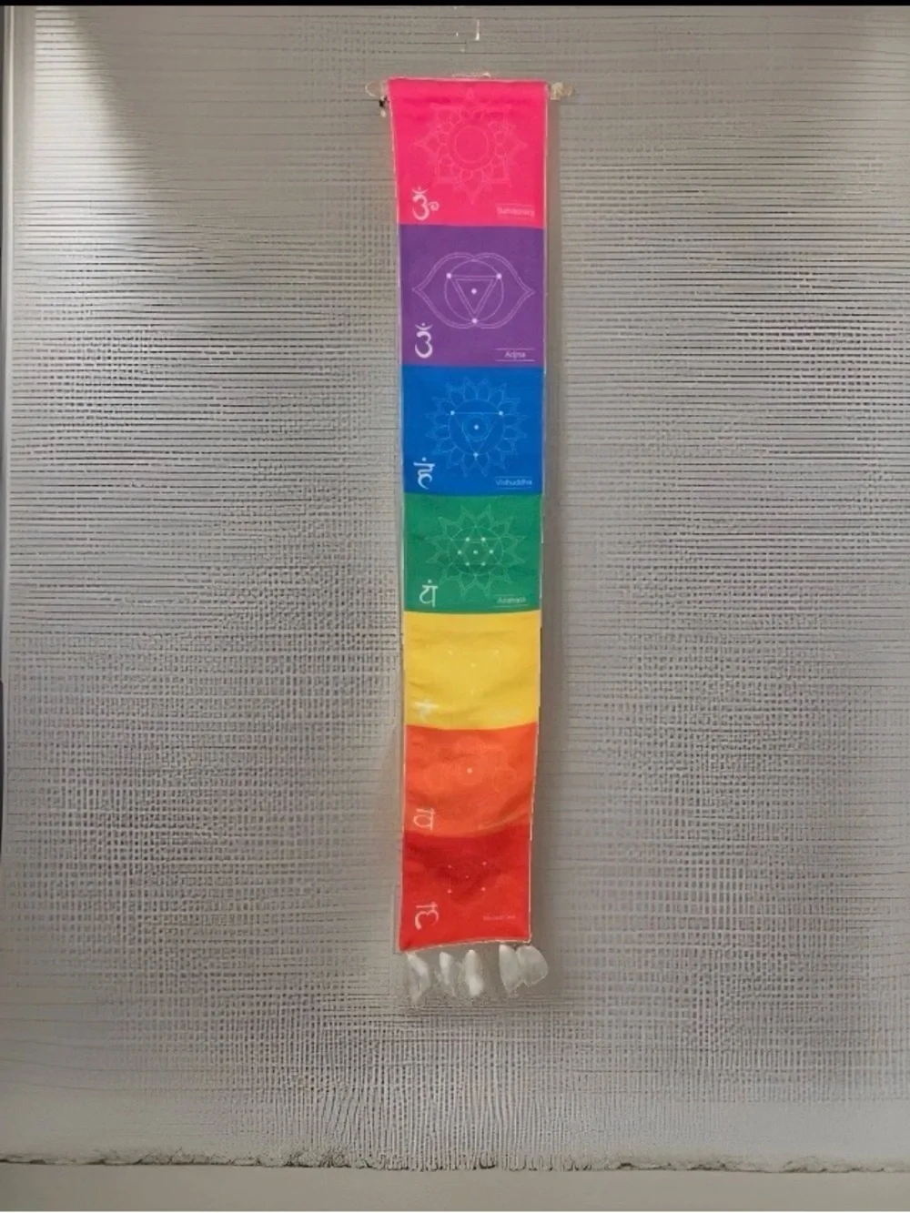 NEW 7 Chakra Wall Hanging Scroller 40